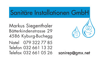 Siegenthaler Sanitäre Installationen GmbH