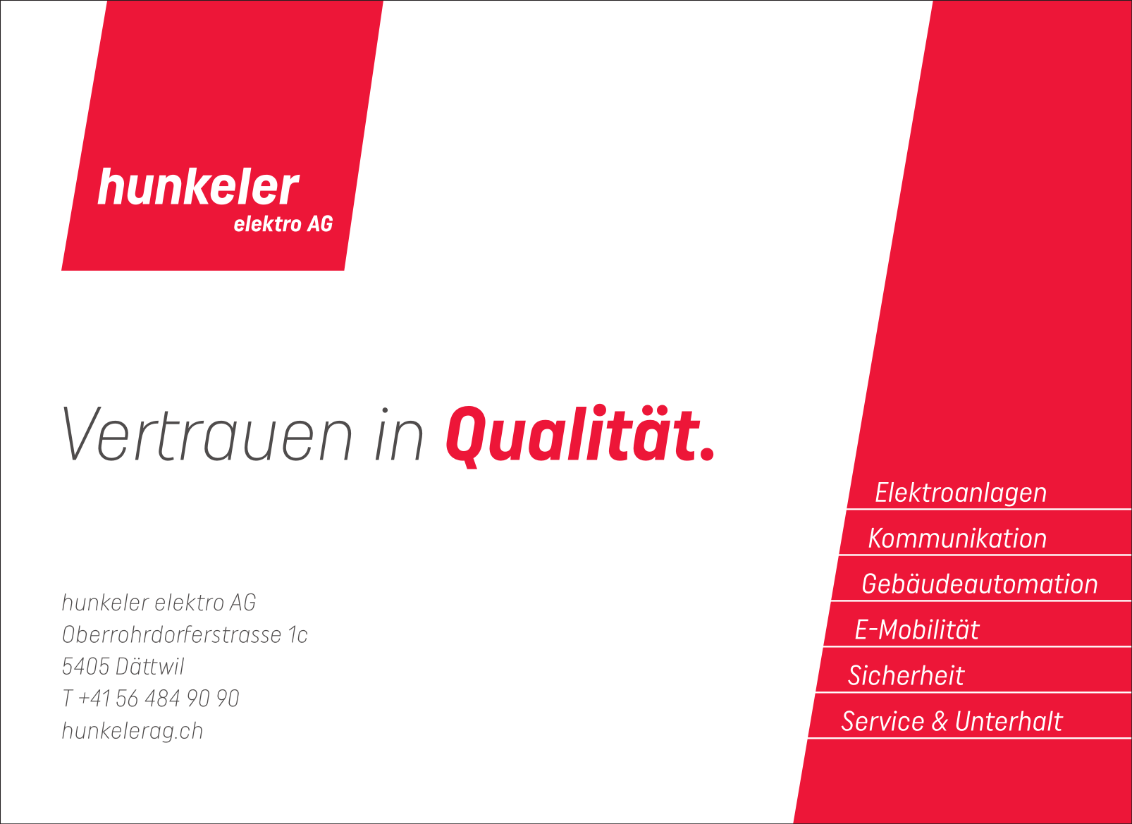 hunkeler elektro AG